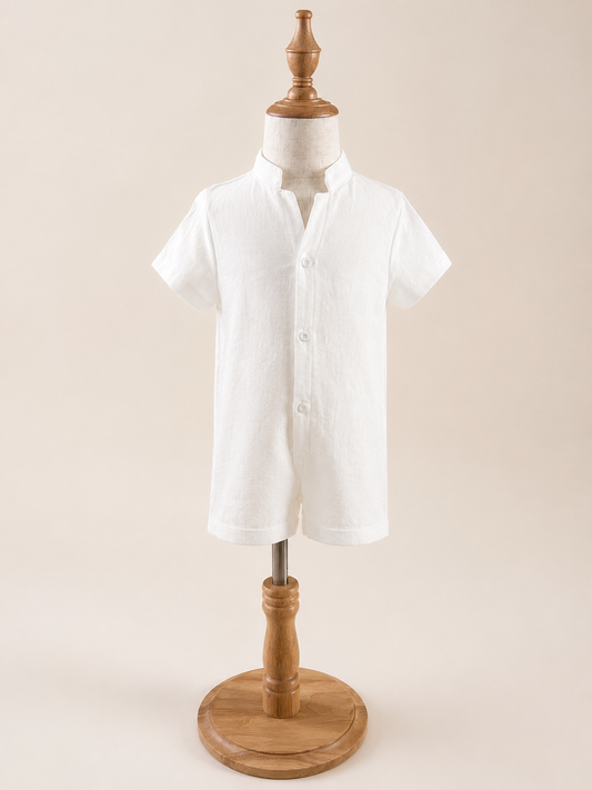 White Romper